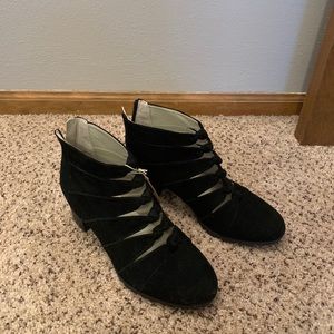 Jambu heeled strappy booties